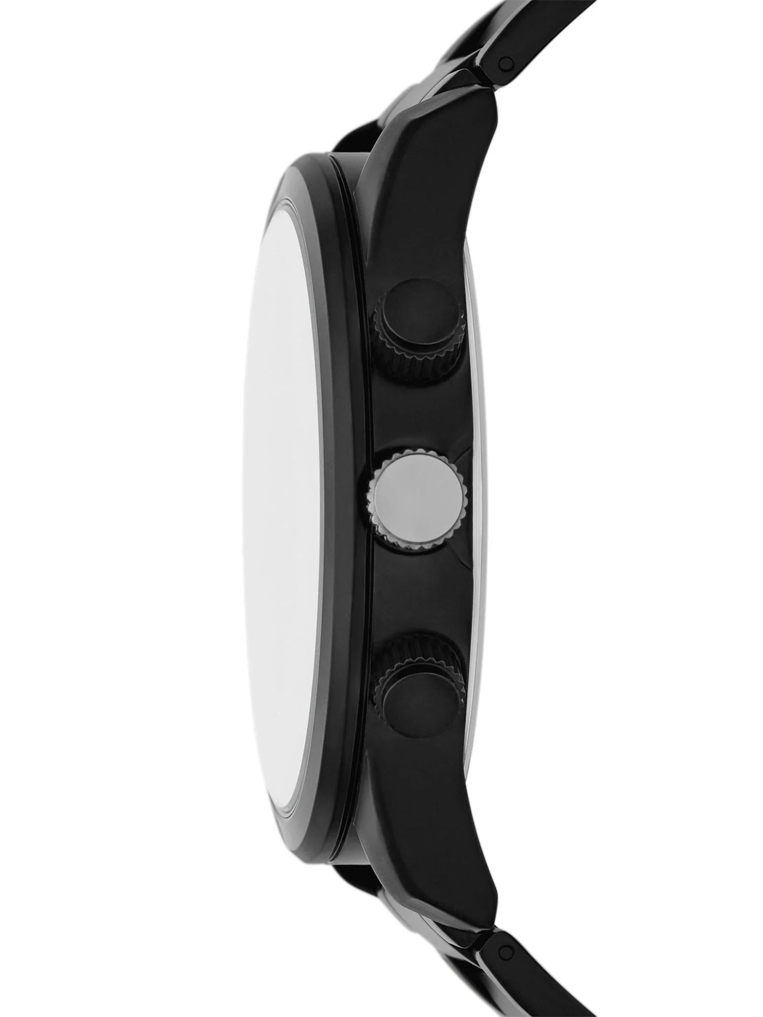 Men'S Watch Gift Set: Matte Black Bracelet Watch with 5 Stackable Bracelets (FMDAL1207)